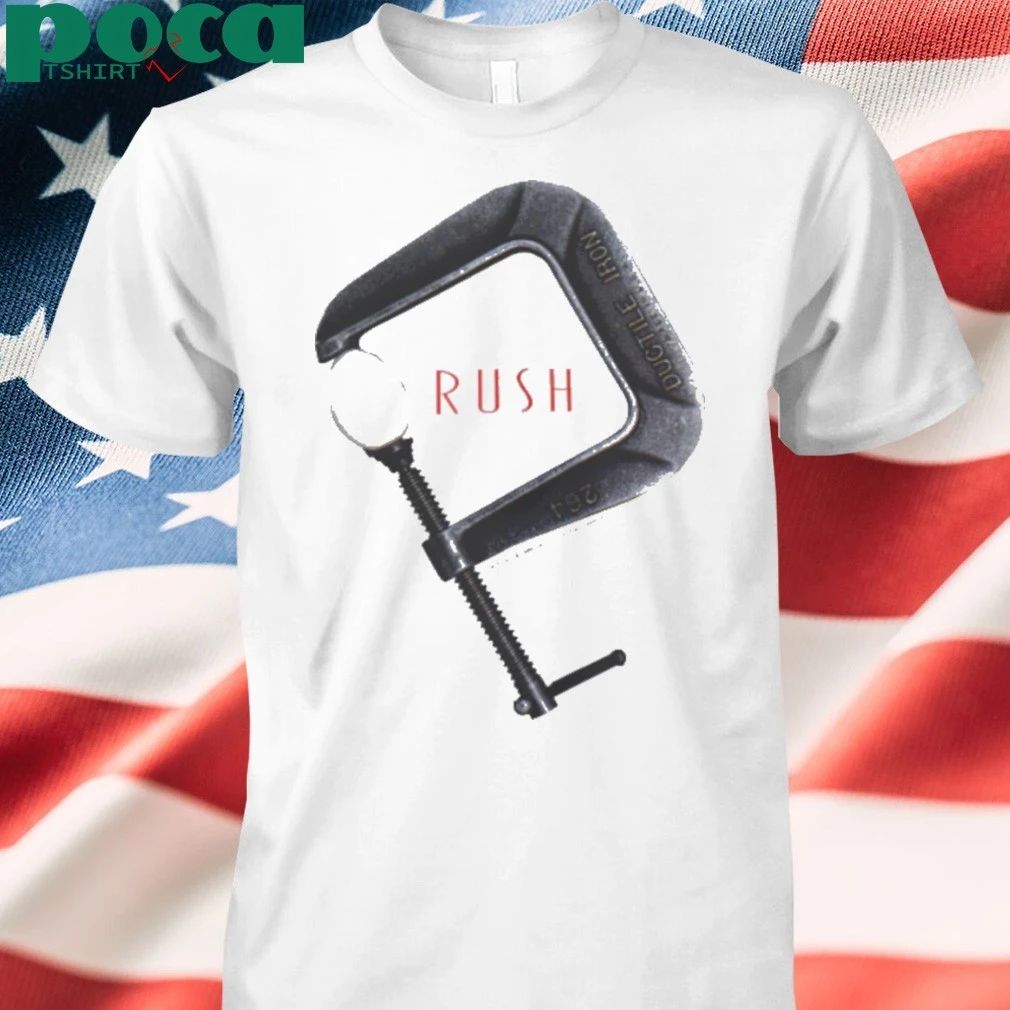 Vintage 1984 Rush Grace Under Pressure Tour Shirt