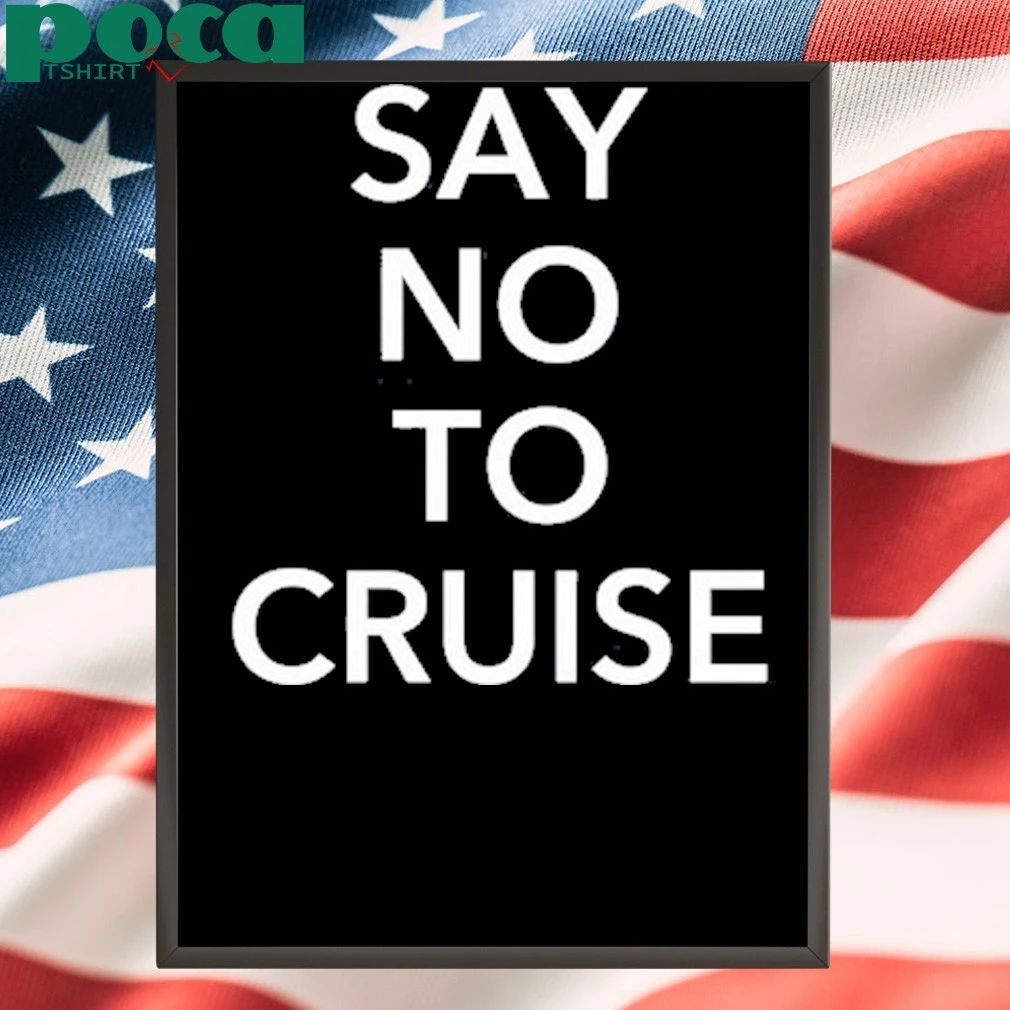 Samay Raina Wearing Say No To Cruise T-shirt