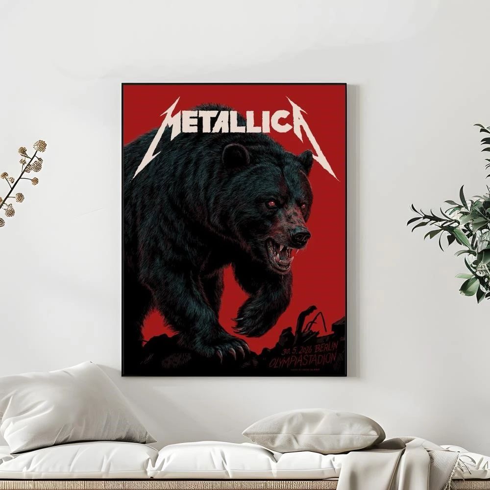 Metallica Berlin 2026 Venue Poster Olympiastadion 30. Mai Janta