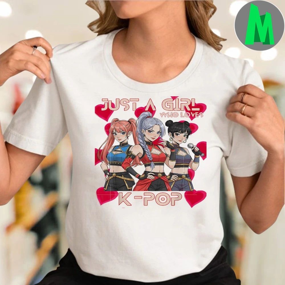 Valentine Day K Pop Love Heart Girls shirt