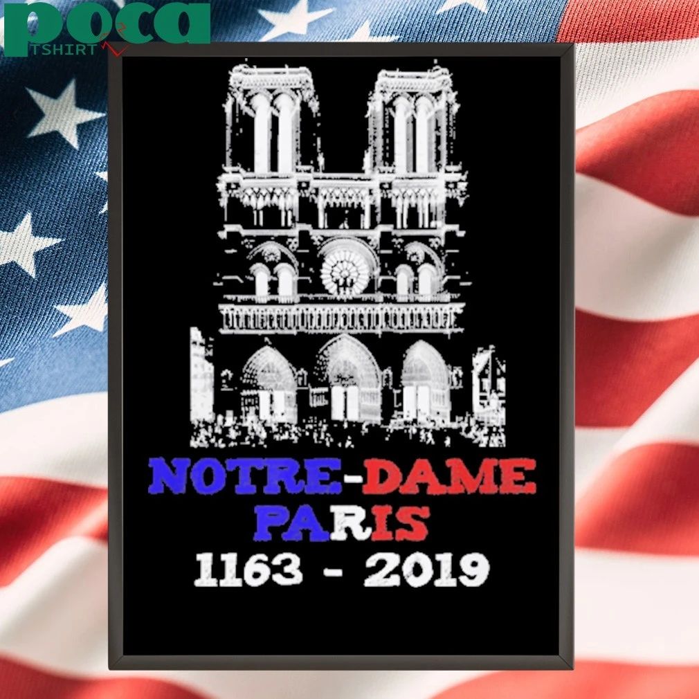 Notre Dame Paris 1163-2019 T-shirt