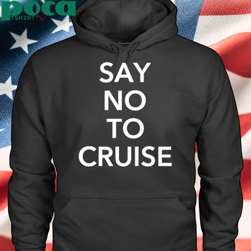 Samay Raina Wearing Say No To Cruise T-shirt