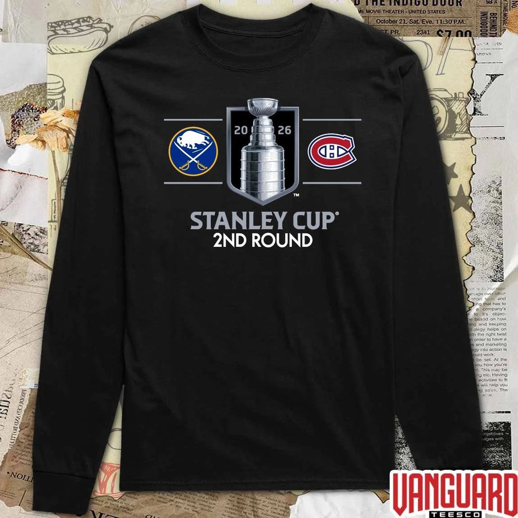 Buffalo Sabres vs Montreal Canadiens 2026 NHL Stanley Cup 2ND Round t-shirt