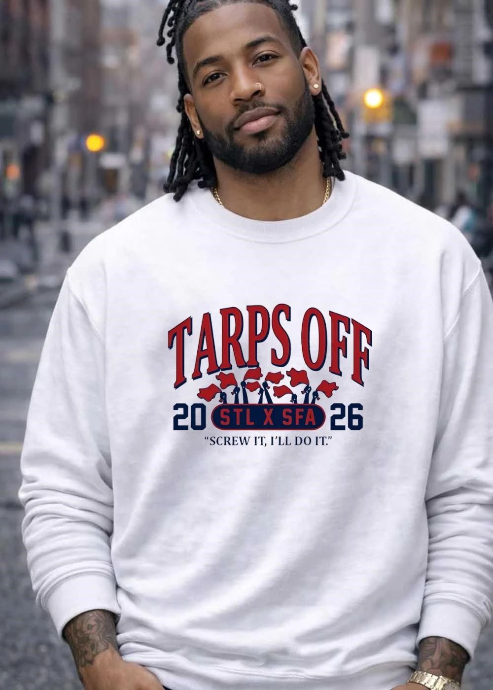 St. Louis City SC MLS Tarps Off 20 STL x SFA 26 screw it ILL do it shirt