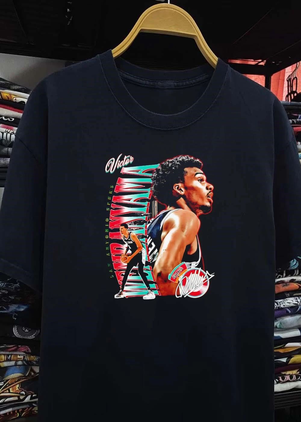 Victor Wembanyama San Antonio Spurs Basketball T-Shirt