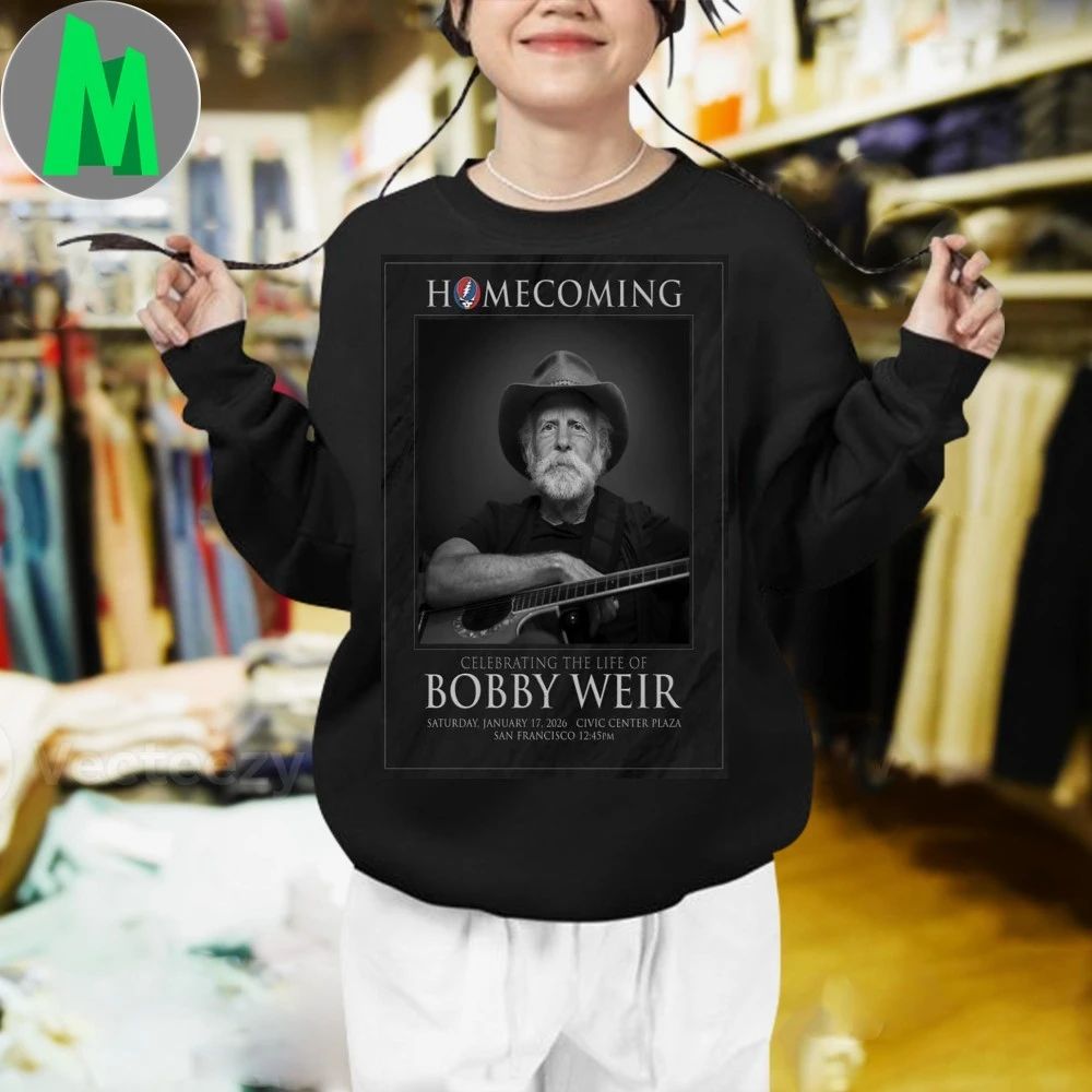 Bobby Weir San Francisco Jan 17 2026 Poster T-Shirt