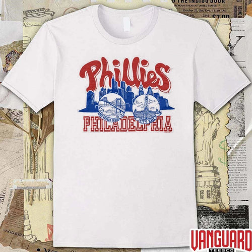 2026 Philadelphia Phillies MLB Walt Whitman Bridge City Hall t-shirt