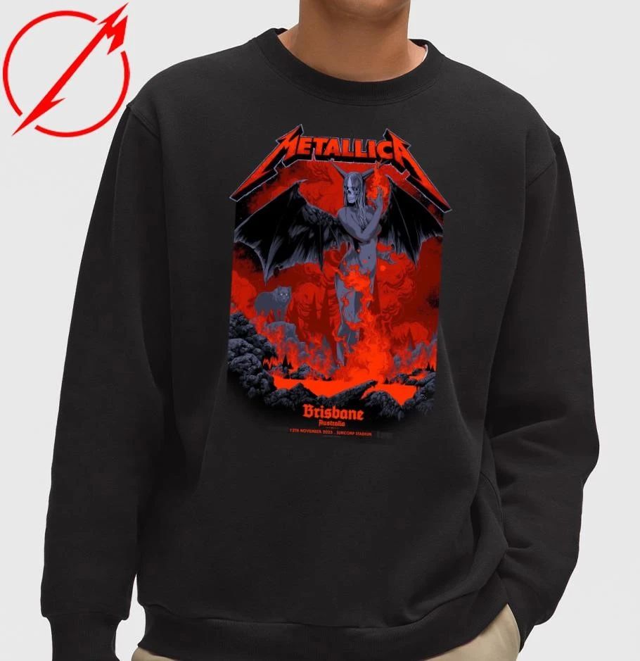 Metallica M72 Brisbane Pop Up Shop Tee By Ken Taylor On November 12 2025 Brisbane Australia Limited T-Shirt