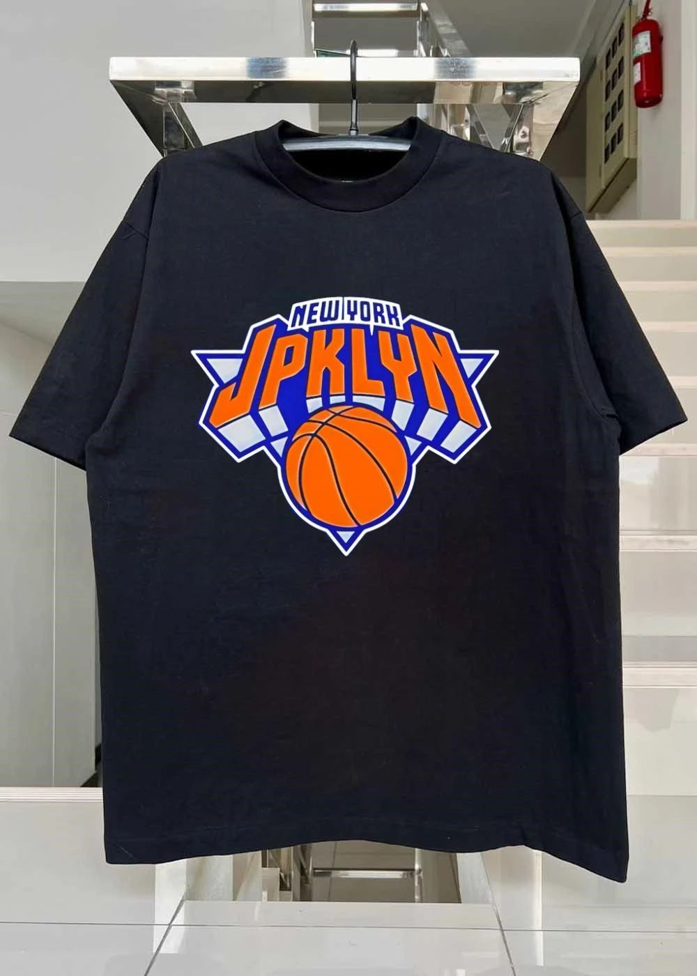 New York Brooklyn Basketball Team Logo Graphic shirt