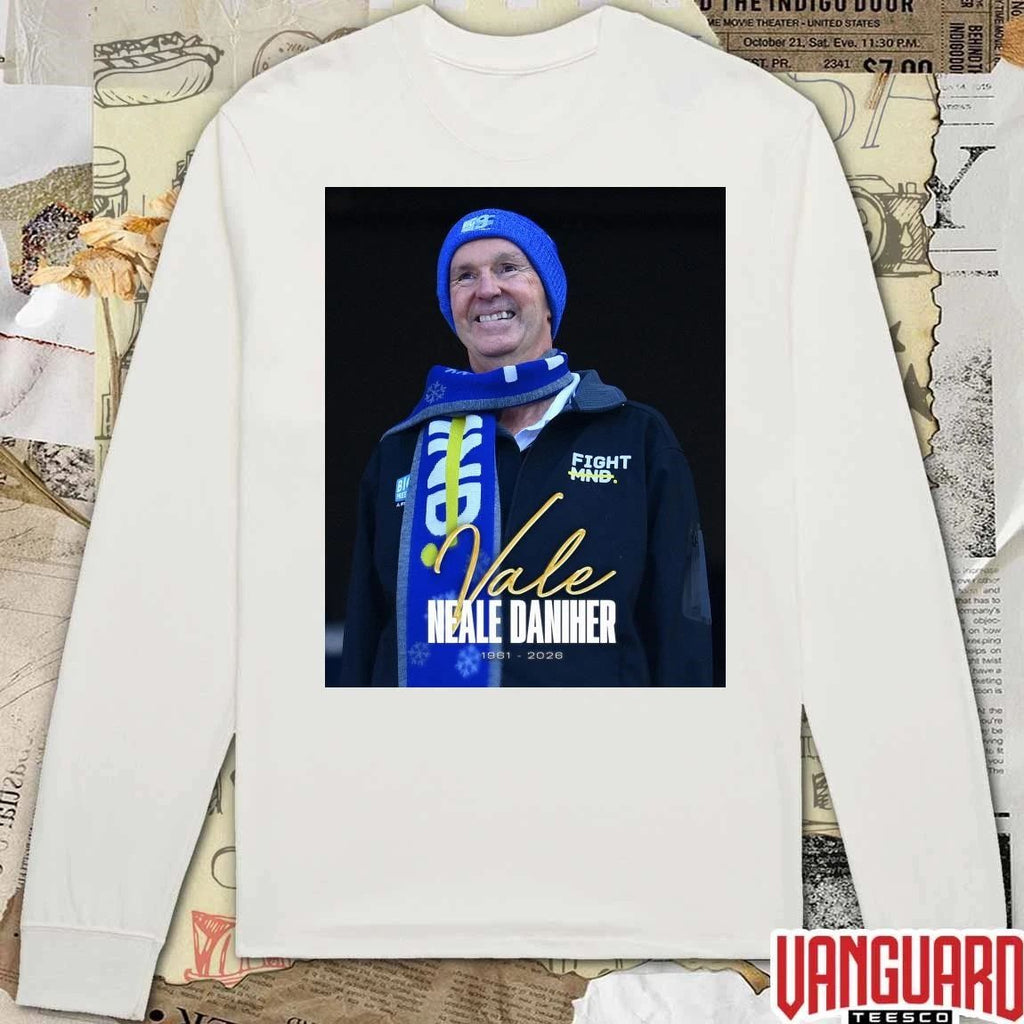 Vale Neale Daniher 1961 – 2026 AFL Poster t-shirt