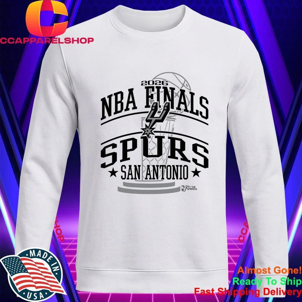San Antonio Spurs Stadium Essentials 2026 NBA Finals No Regrets Urban Shirt