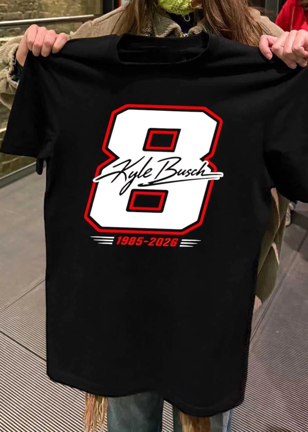 Kyle Busch Number 8 NASCAR Career Tribute 1985-2026 Shirt