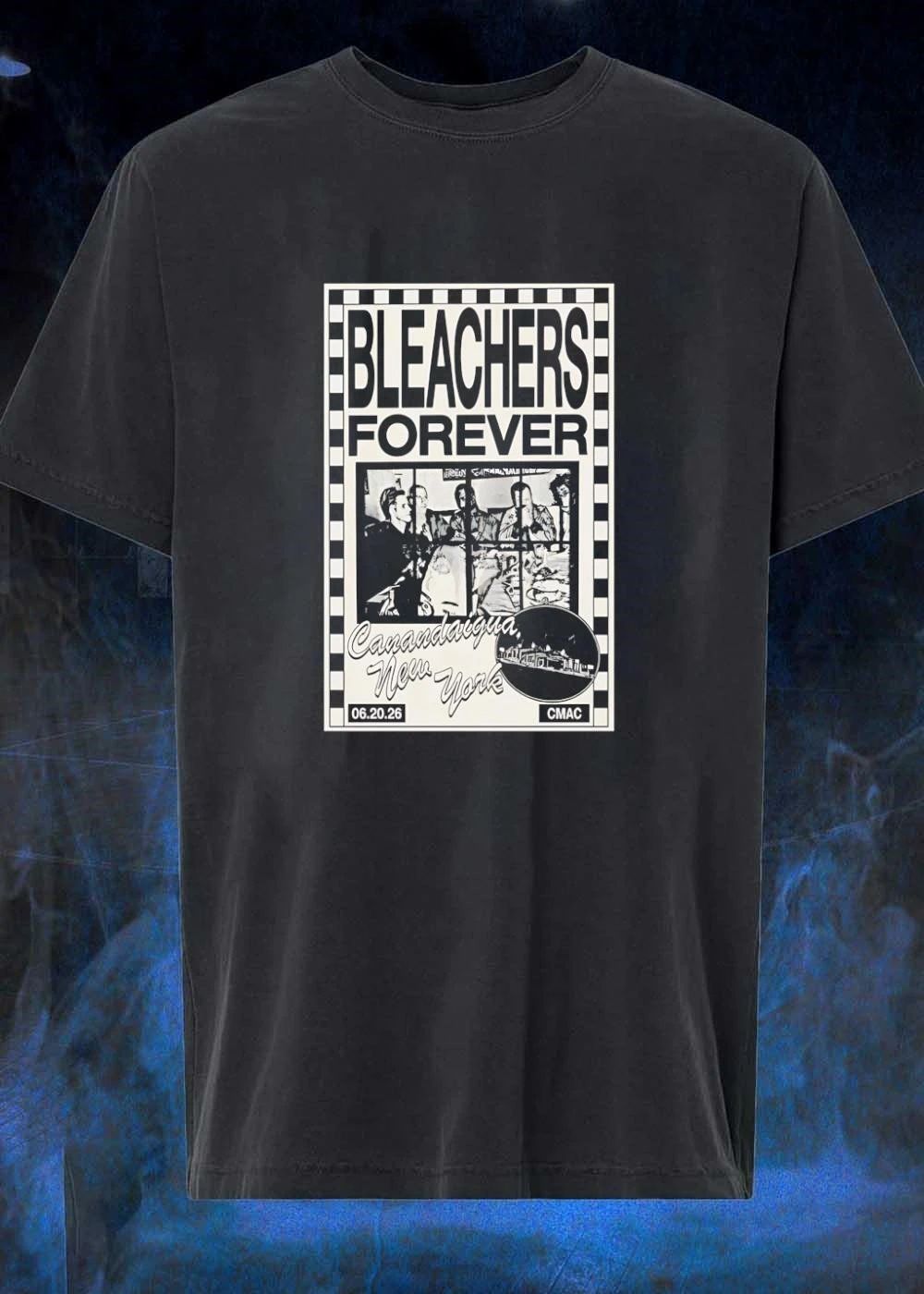 Bleachers Forever Canandaigua New York 06.20.26 CMAC concert poster shirt