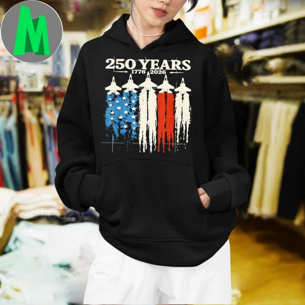 Original Flag Vintage 250 Years American 1776 2026 250th USA Birthday Shirt