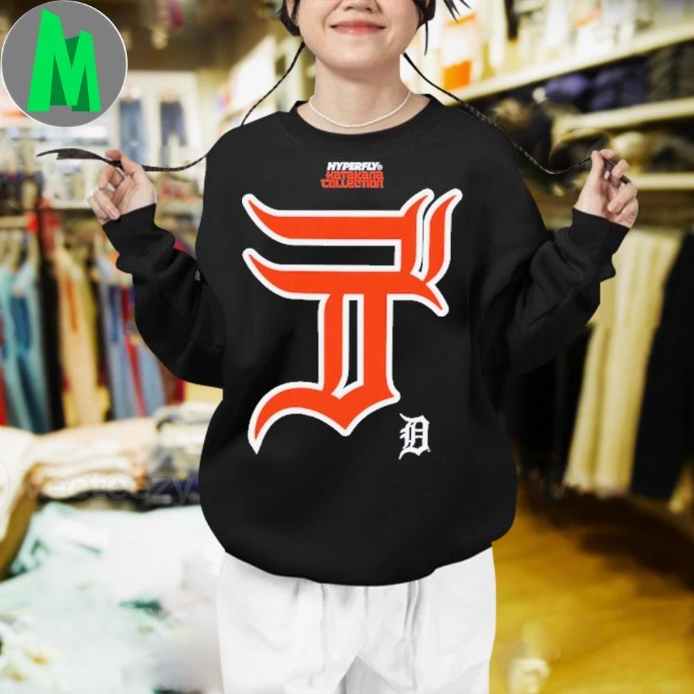 Detroit Tigers New Era x Hyperfly Logo 2025 Shirt