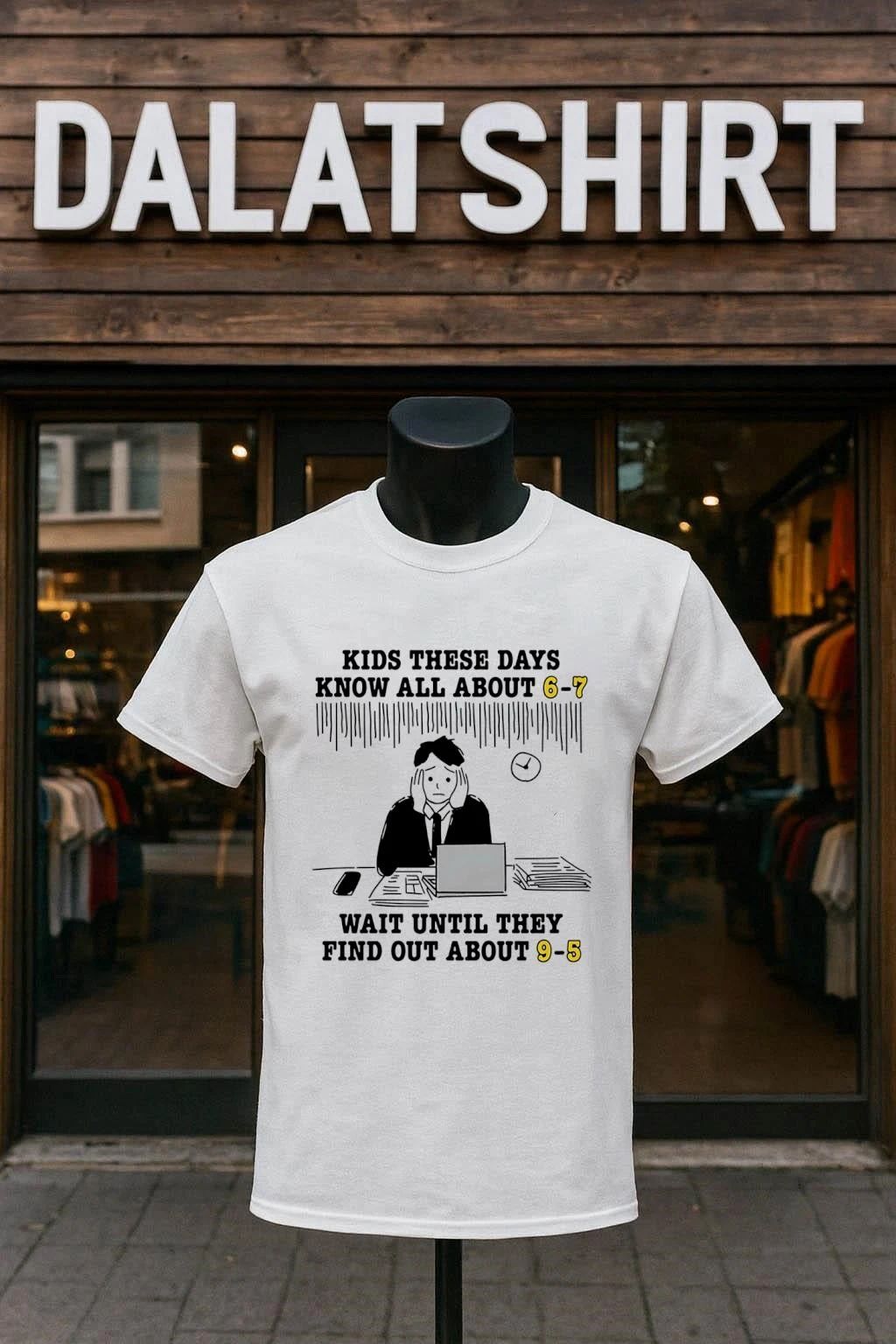 Kids These Days Know All About 6-7 Wait Until They Find Out About 9-5 shirt