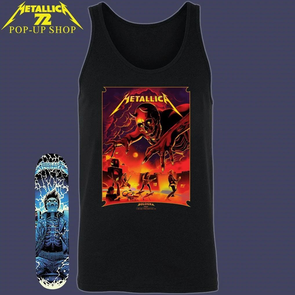 Metallica M72 Bologna June 3 2026 Stadio Renato Dall’Ara Art by Nino Cammarata Pop-Up Shop T-Shirt