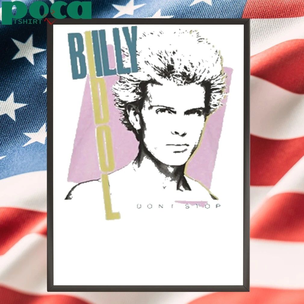 Billy Idol Don’t Stop 2025 shirt