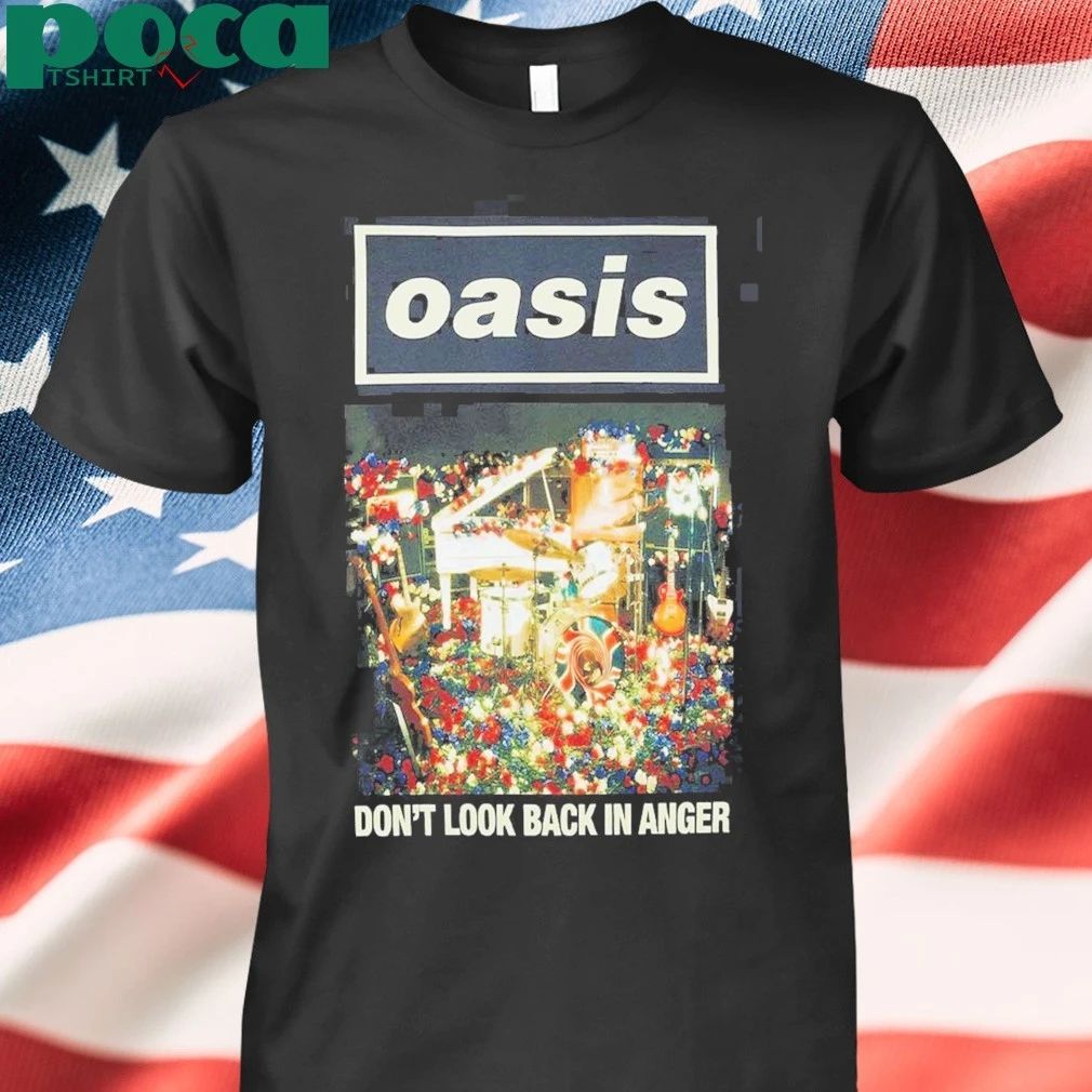 Oasis Live 25 Don’t Look Back In Anger Cover T-shirt