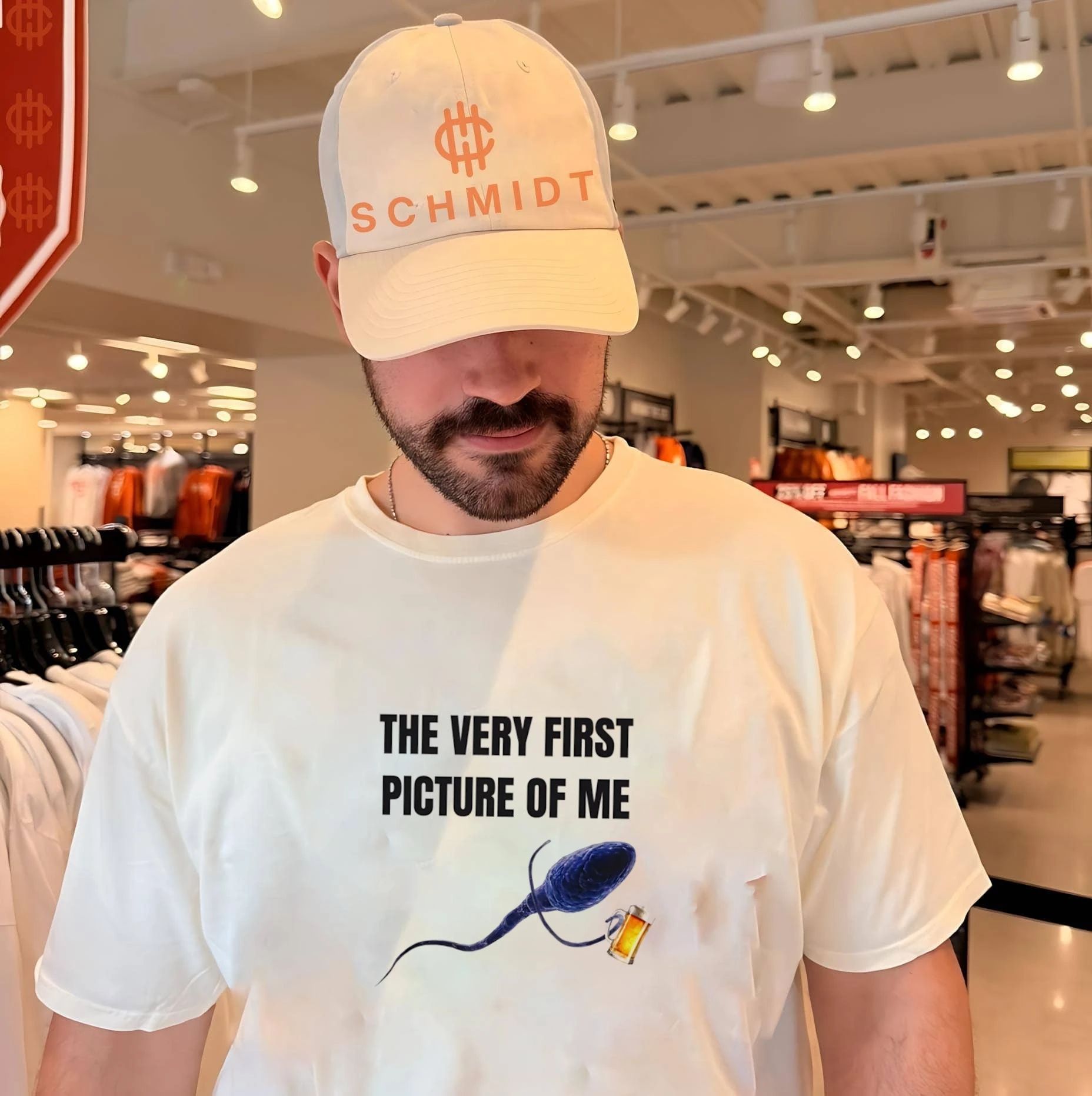 The Very First Picture of Me Sperm with Beer shirt