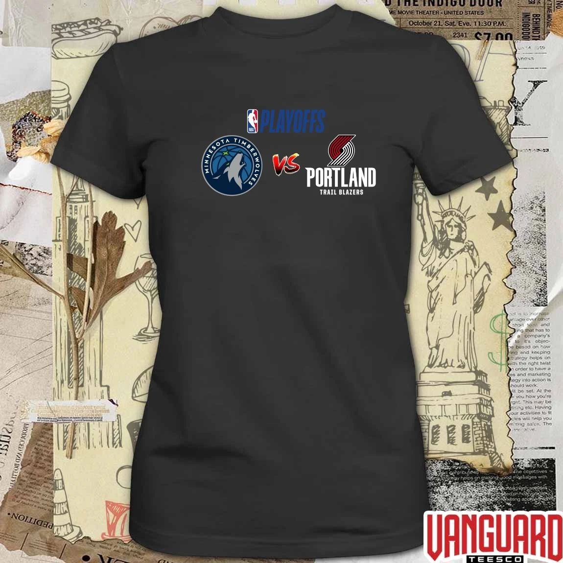 Minnesota Timberwolves vs Portland Trail Blazers 2026 NBA Playoffs Conference Semifinals t-shirt
