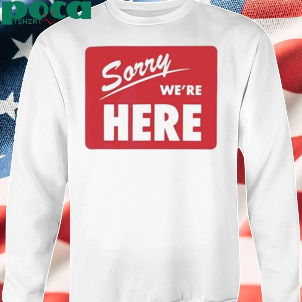Denim Tears Sorry We’Re Here shirt