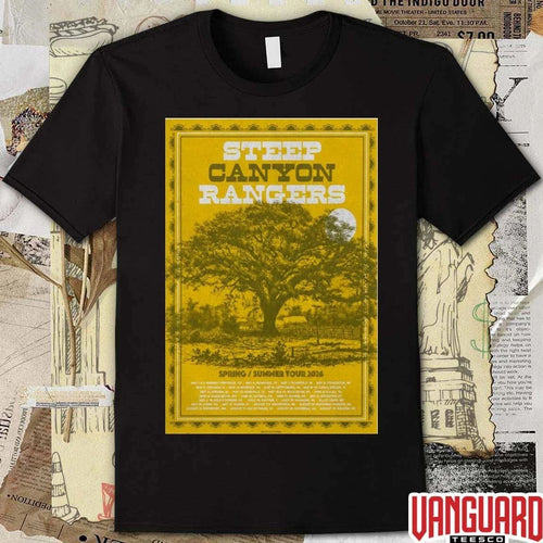 2026 Steep Canyon Rangers Spring Summer Tour Poster t-shirt