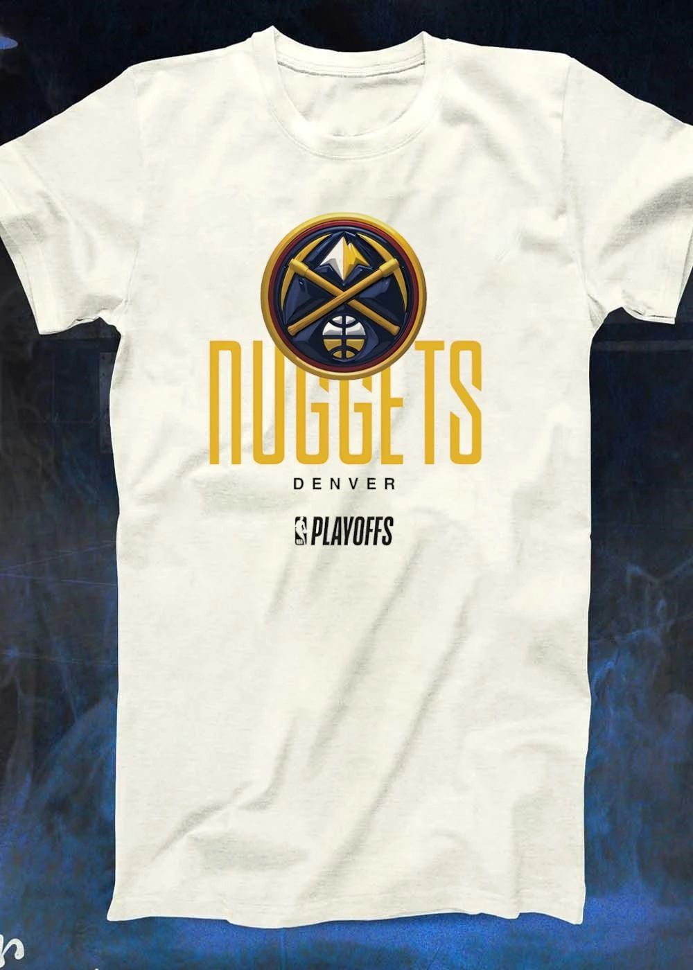 Denver Nuggets NBA Playoffs Logo T-Shirt