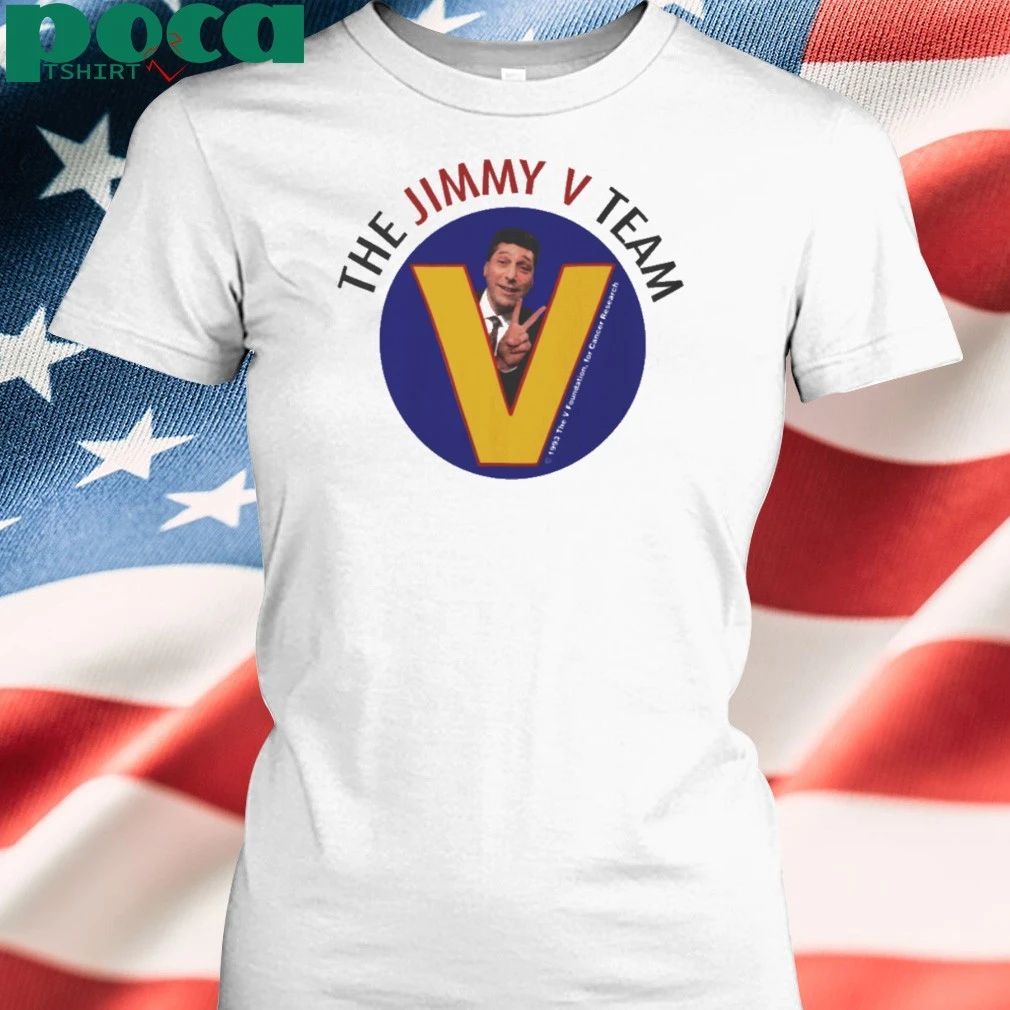 Vintage 1993 Jimmy Valvano The V Team Shirt