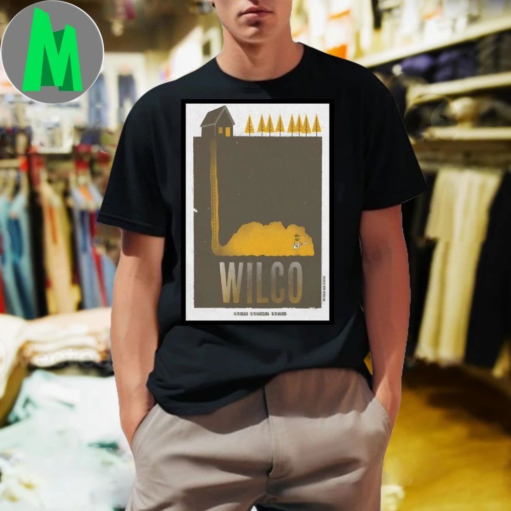 Tour 2025 Wilco Lebanon, NH Lebanon Opera House Wilco Poster Shirt