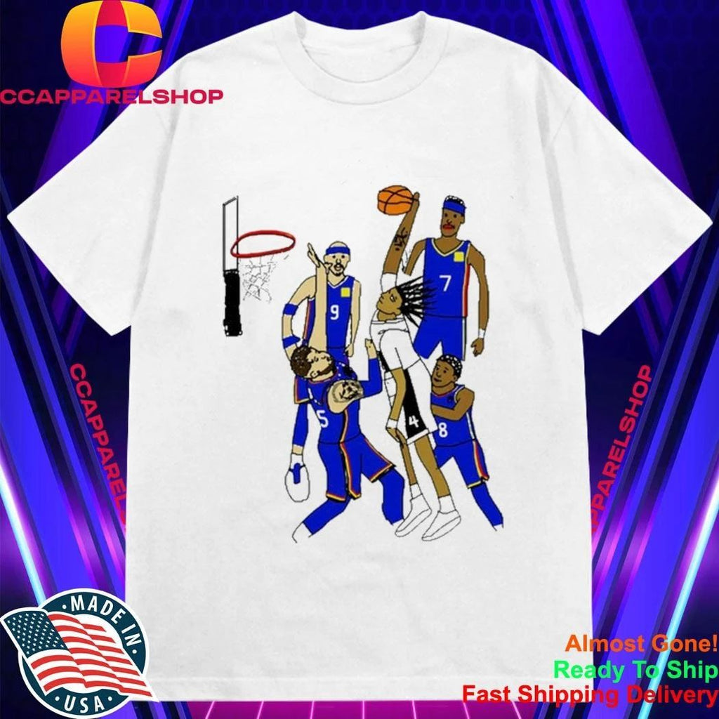 Stephon Castle Dunk Scribble Drawing Shirt