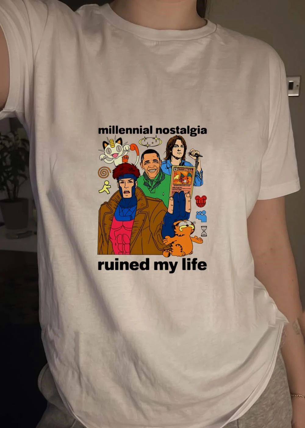 Millennial Nostalgia Ruined My Life Shirt