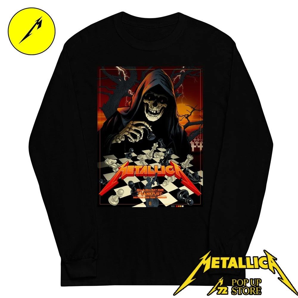 Metallica at Deutsche Bank Park in Frankfurt, Germany, on May 22 and 24, 2026 limited edition Shirt