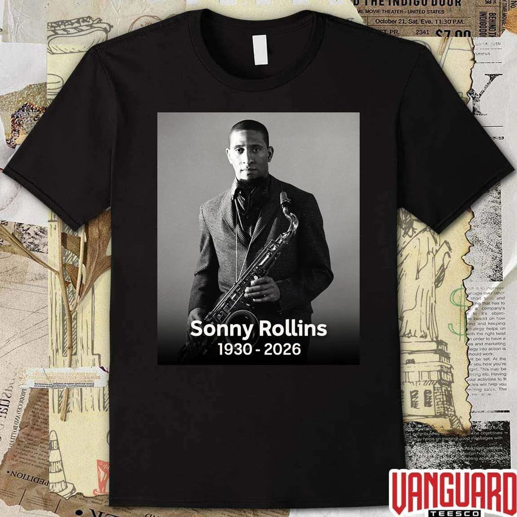 Sonny Rollins 1930 – 2026 Double J Poster t-shirt