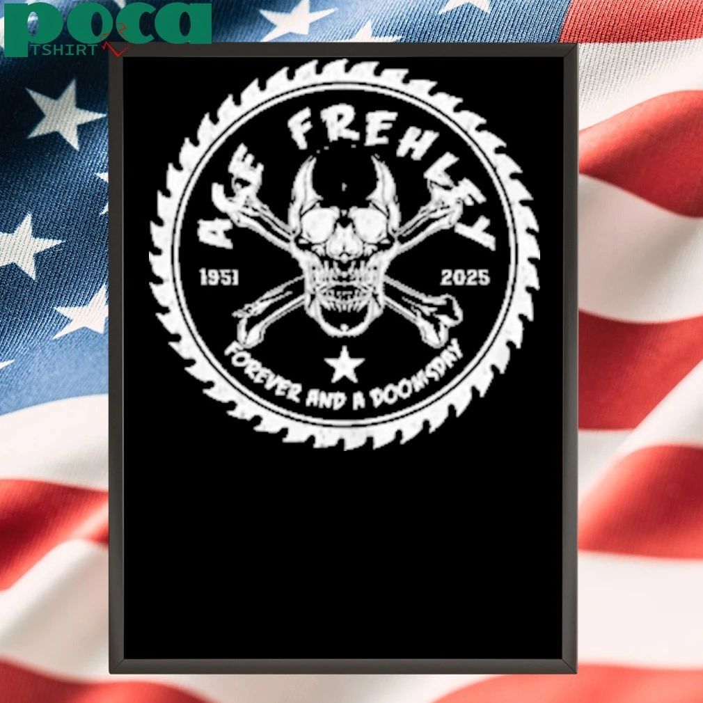 Ace Frehley 11 26 USA 1951 2025 Music D5172 T-Shirt