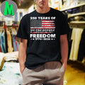 250 Years American Flag Anniversary USA 250th Birthday T-Shirt