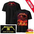 Metallica Bologna Italy 2026 Official Pop-Up Shop T-Shirt