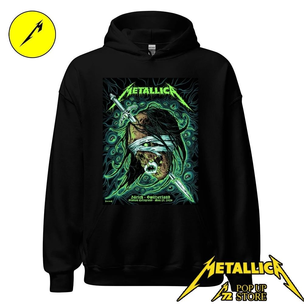 Metallica Zürich, Switzerland At Stadion Letzigrund on May 27, 2026 Poster Shirt