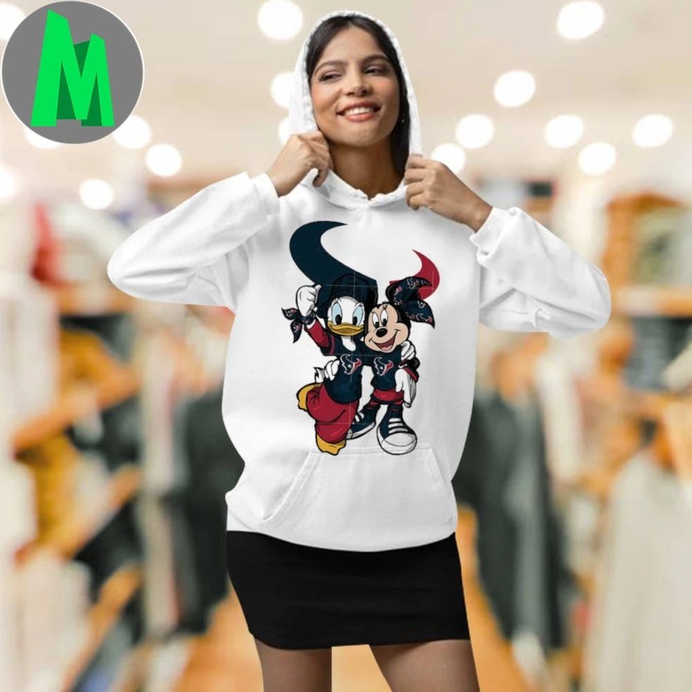 Daisy Minnie Houston Texans Logo 2025 Shirt