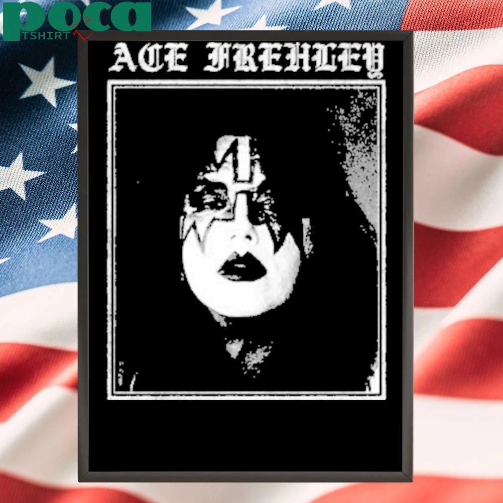 RIP Ace Frehley Vintage Ace Frehley Poster T-Shirt