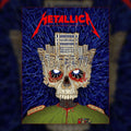 Metallica M72 Bucharest Poster at Arena Națională, Romania by Matei Apostolescu