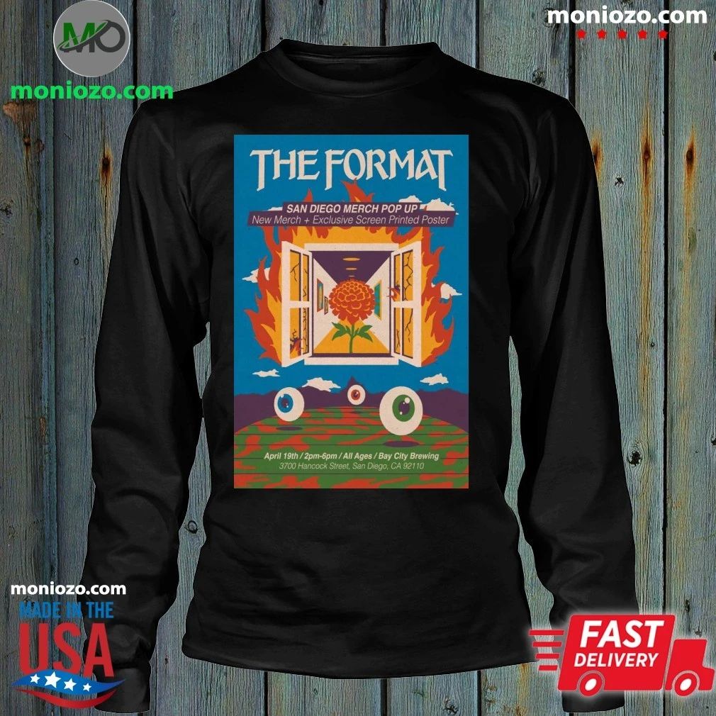 The Format Concert Tour 2026 04 19 San Diego, CA Poster Shirt