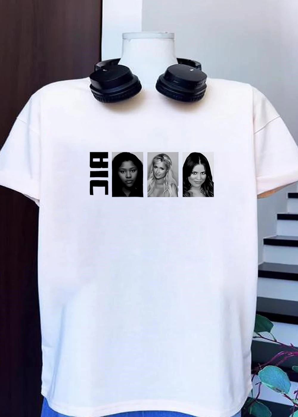 Bic Featuring Nicki Paris Khloe Celebrity Trio T-Shirt