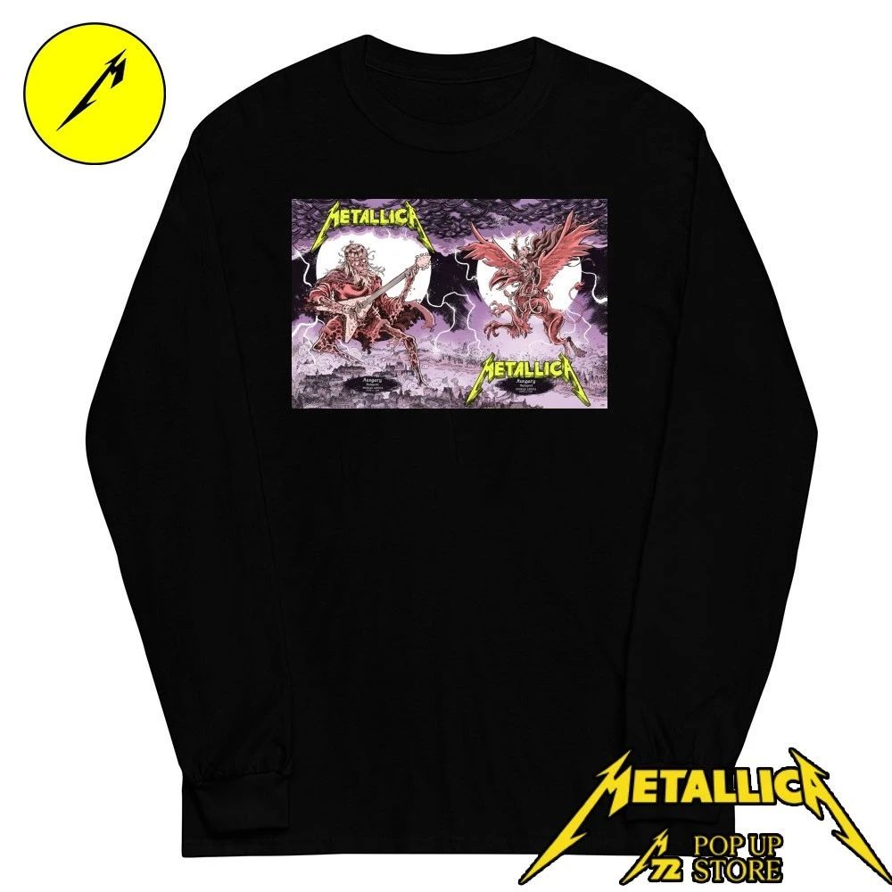 Metallica Budapest 2026 Tour Shirt, Official Pop-Up Shop Apparel, June 11-13 Hungary Concert Tee, Limited Edition Merch by Mark Lazlo,