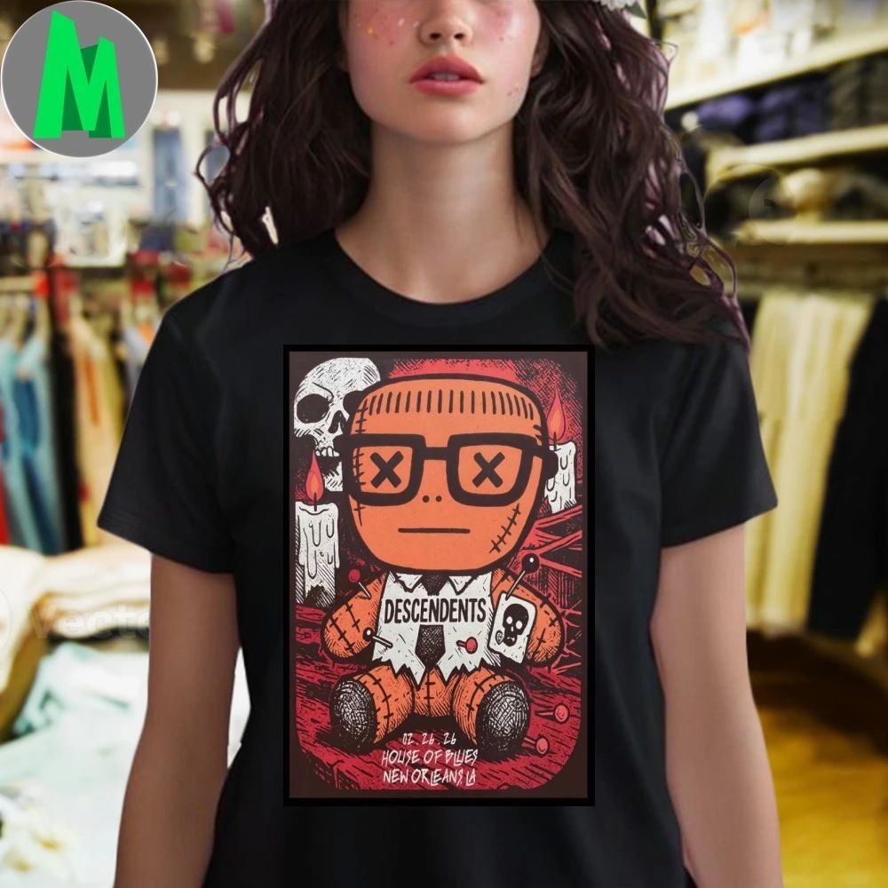 Descendents Feb 26 2026 House Of Blues New Orleans LA Poster Shirt