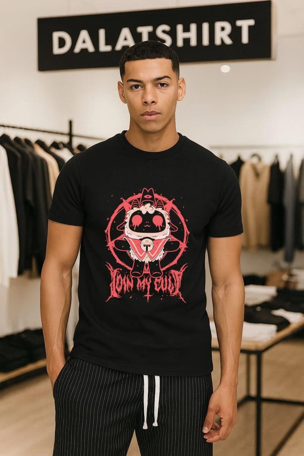 Demon Lamb Lord cartoon shirt