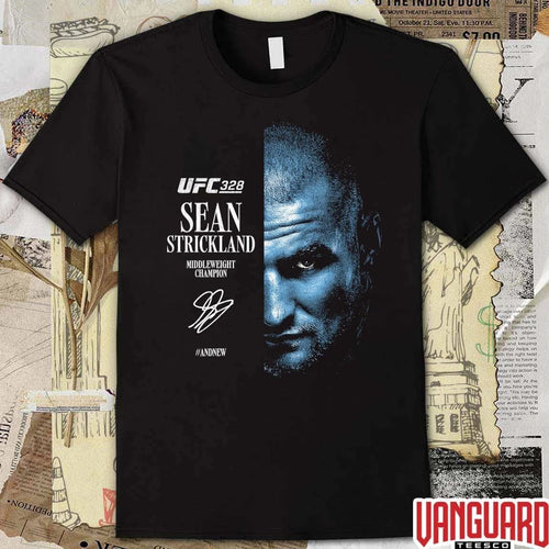 2026 UFC 328 Sean Strickland Middleweight Champions And New Signature t-shirt