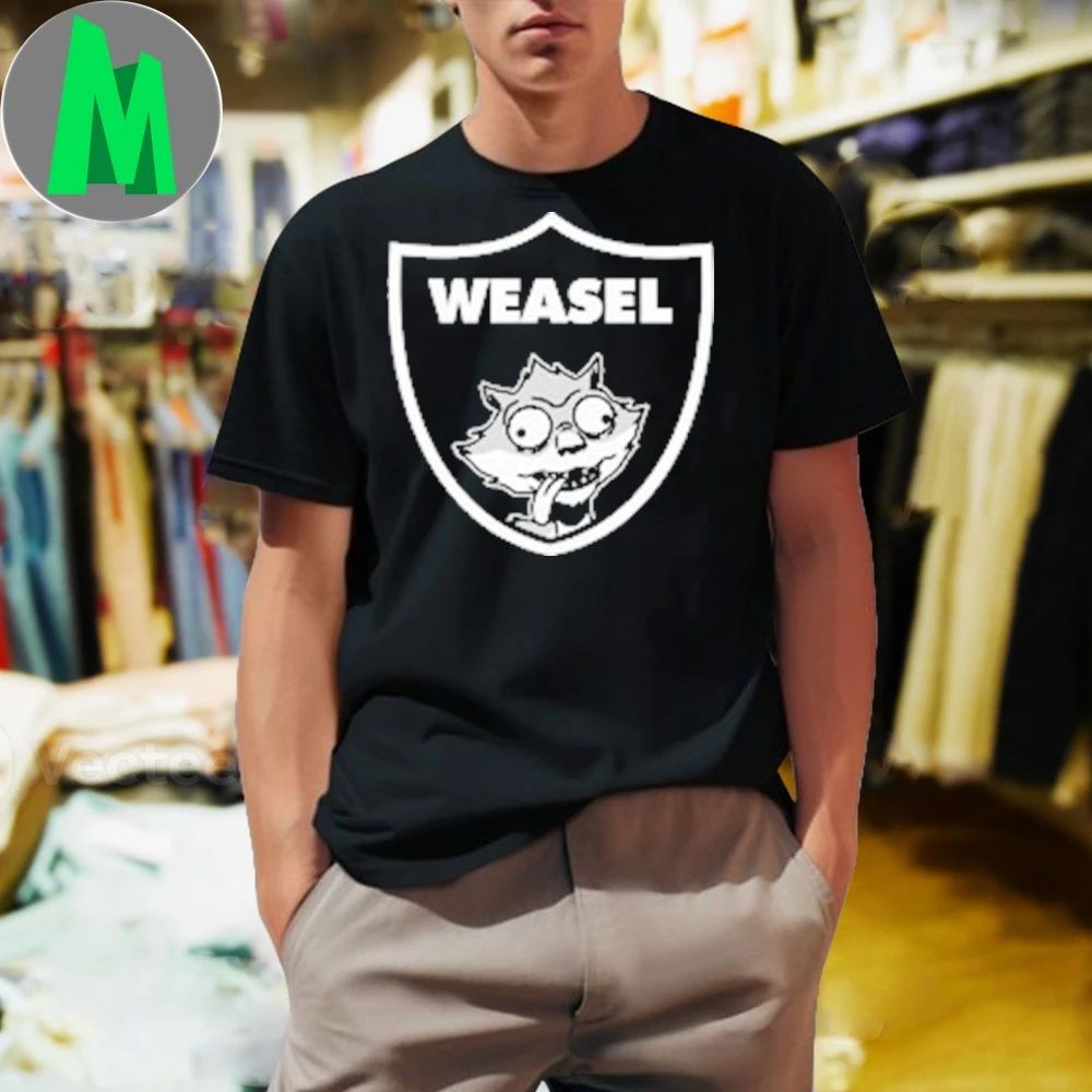 Original Weasel punk rock Screeching Weasel Logo Shirt