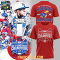 Kansas Jayhawks BIG12 Conference Champions 2026 Rock Chalk Shirt