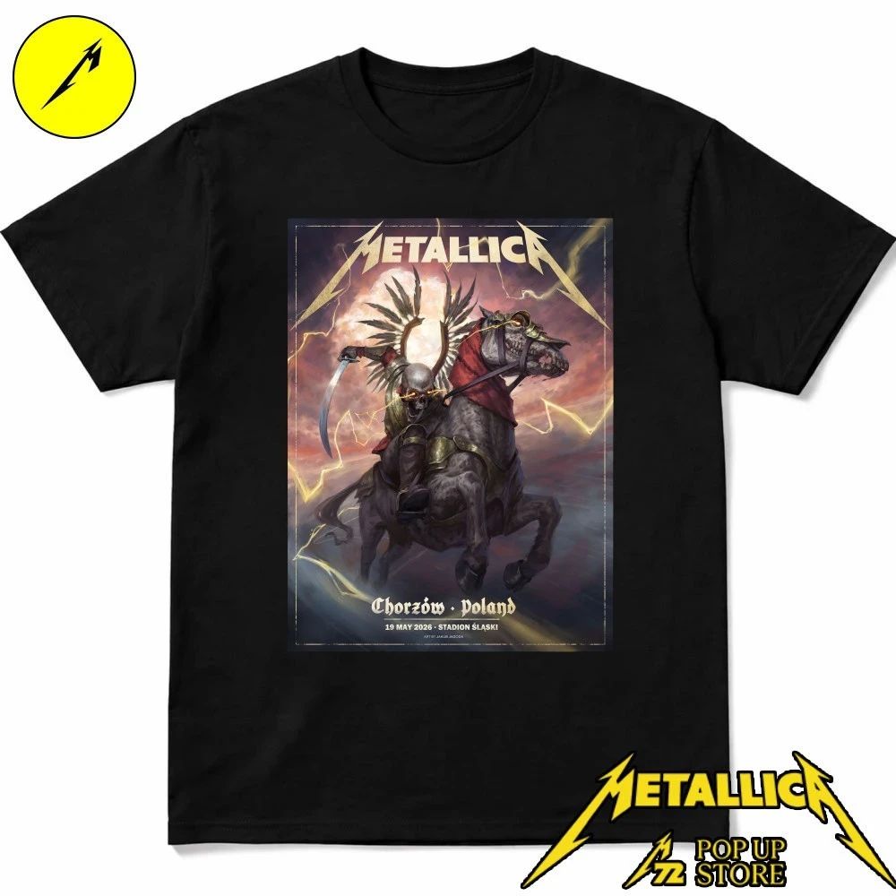 Metallica M72 Chorzów Poland Winged Hussars Graphic Shirt